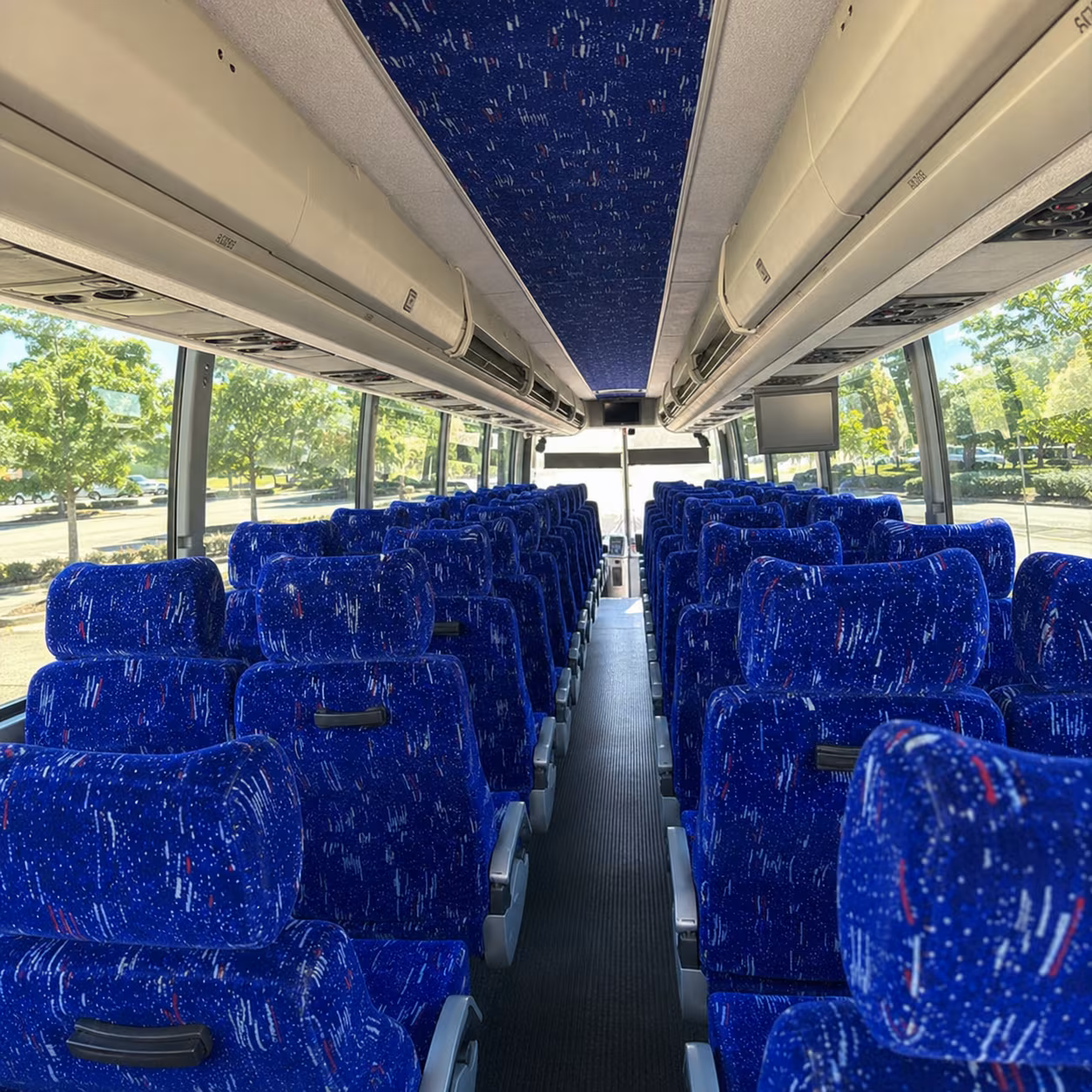 long distance bus rentals from pontiac for sports fan travel