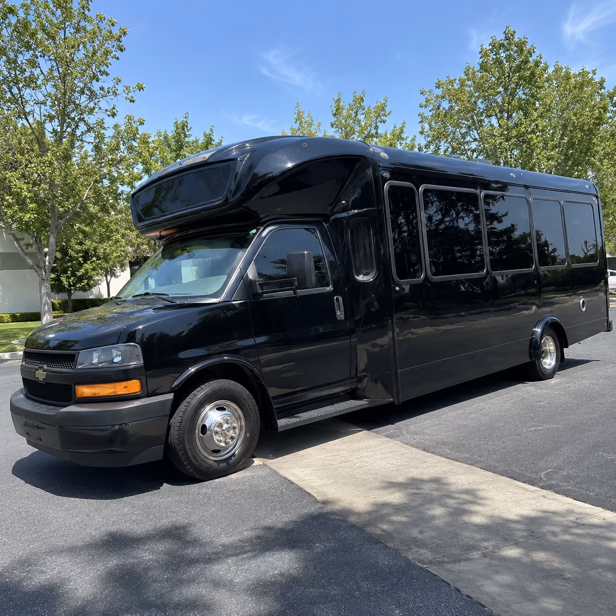 pontiac 15 passenger party bus