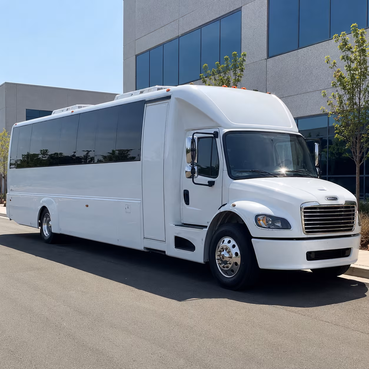 pontiac 25 passenger party bus