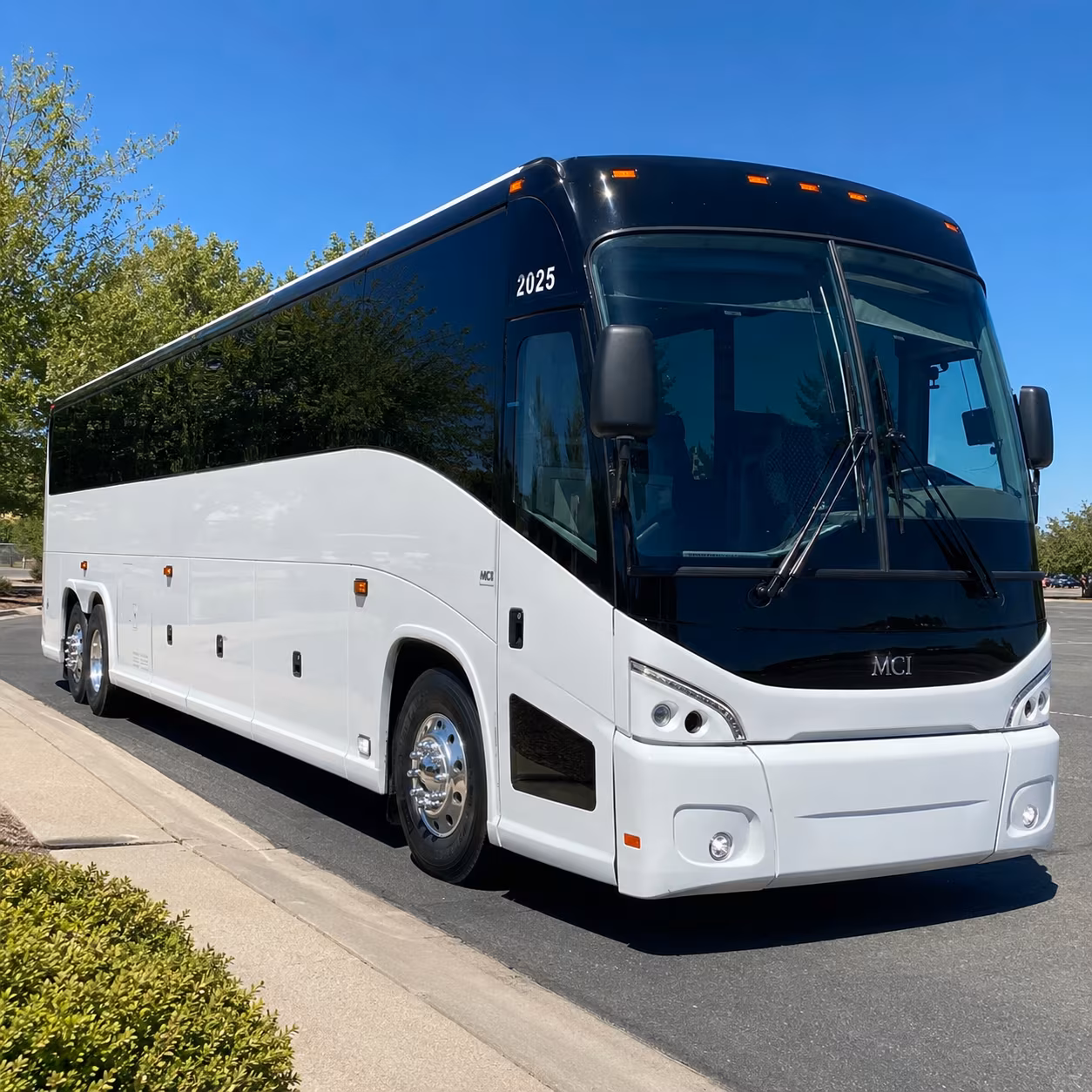 pontiac bus rental service area