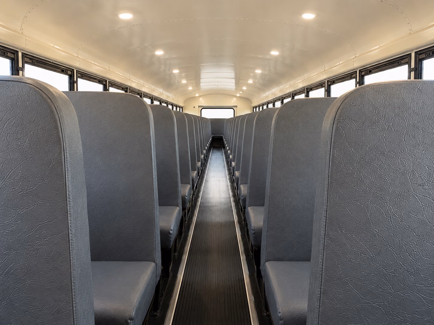 pontiac school bus interior