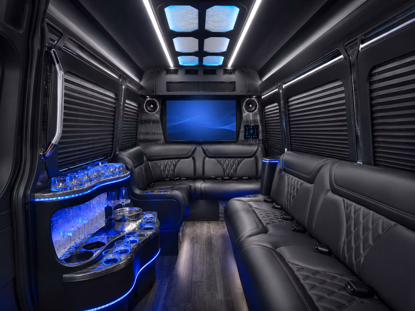 pontiac sprinter limousine interior