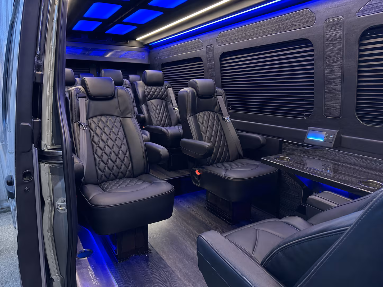 sprinter van transportation for groups and events across pontiac