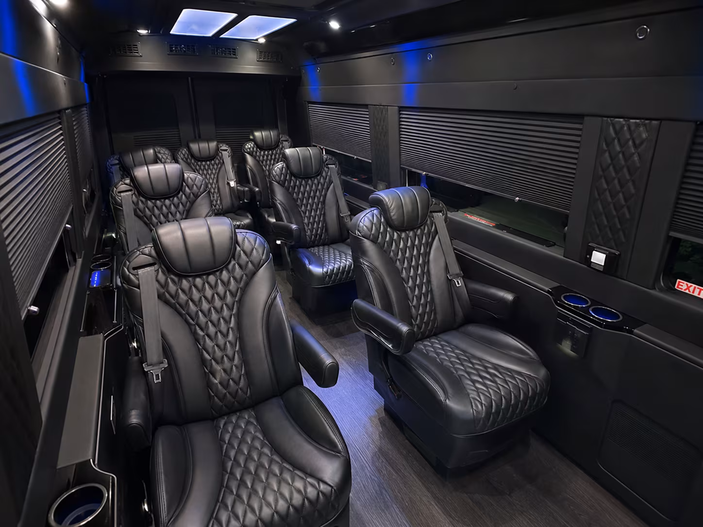 sprinter van with driver interior